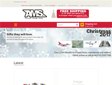 Tablet Screenshot of aircraftmodelstore.co.uk